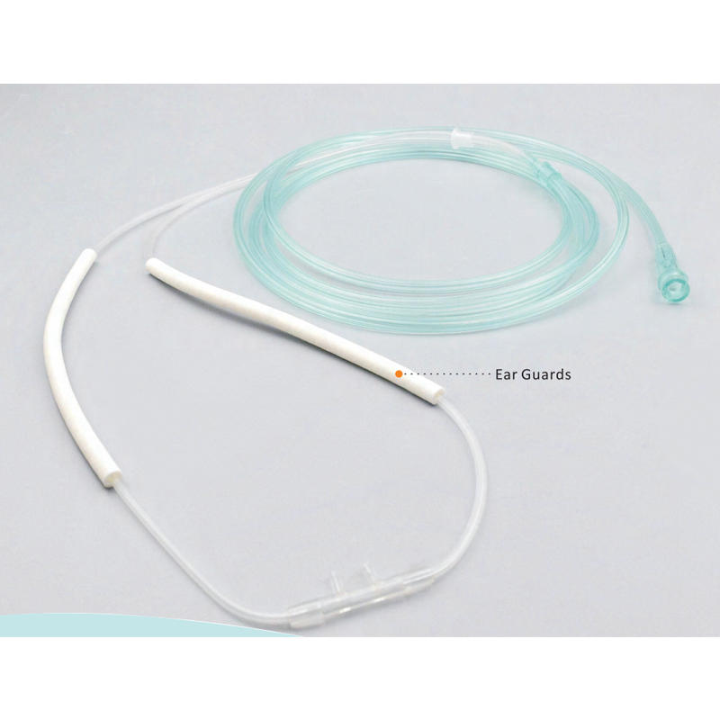 Nasal Oxygen Cannula with Ear Guards