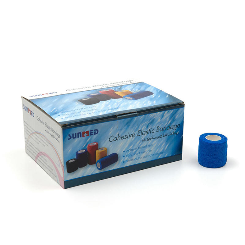 Cheap Retail Non Woven Cohesive Bandage with Display Box 