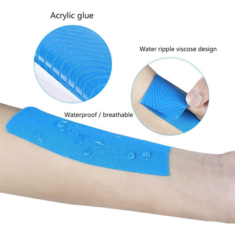 Precut Kinesiology Tape Waterproof Physio Elastic Hypoallergenic 