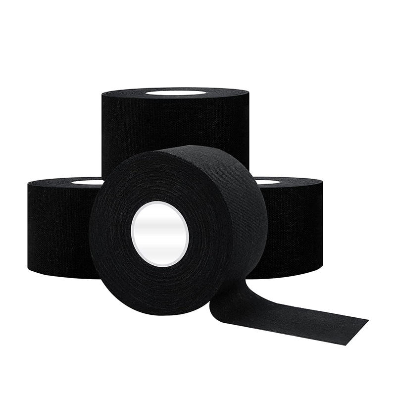 Black Athletic First Aid Sports Tape for Boxing 