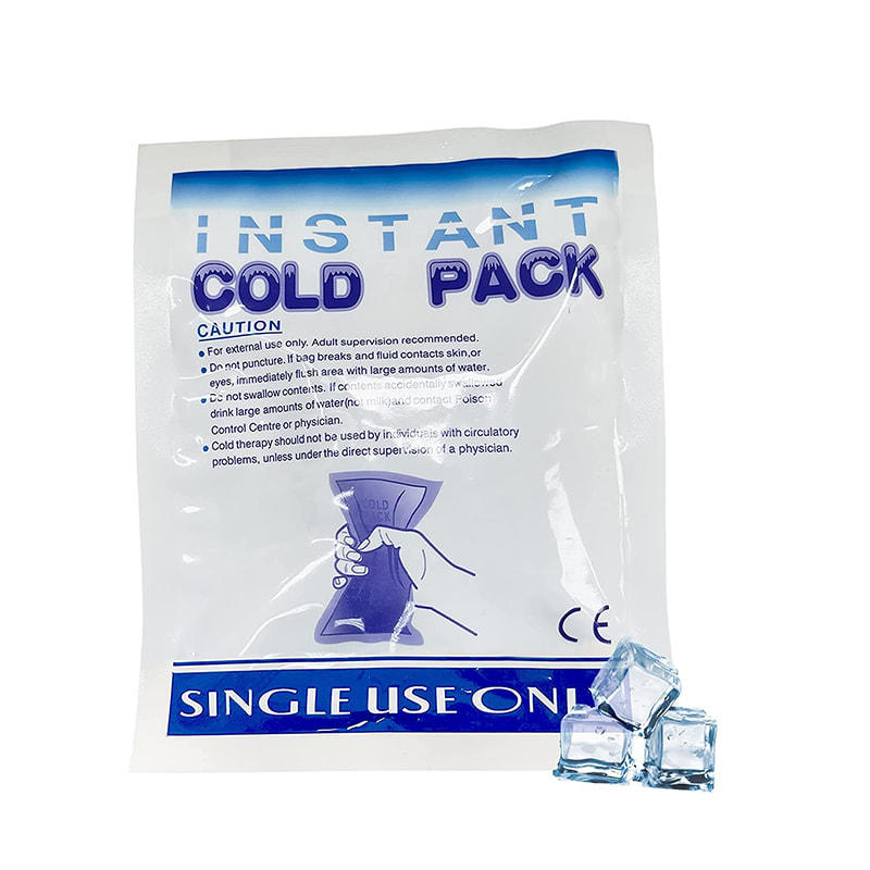 Portable First Aid Compress Instant Cold Pack for Pain Relief 