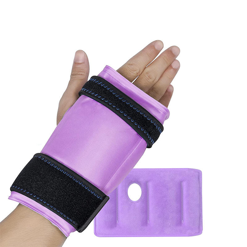 Reusable Gel Hand Ice Pack Wrap for Instant Pain Relief from Carpal Tunnel 