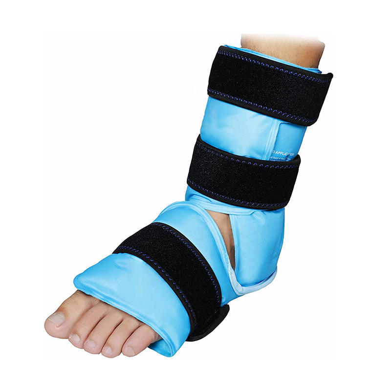 Reusable Ankle Gel Ice Pack Wrap for Injuries 