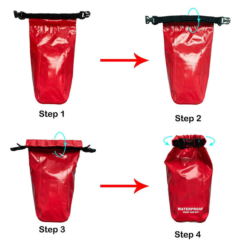Waterproof Dry Bag First Aid Kit Bag for Kayaking 