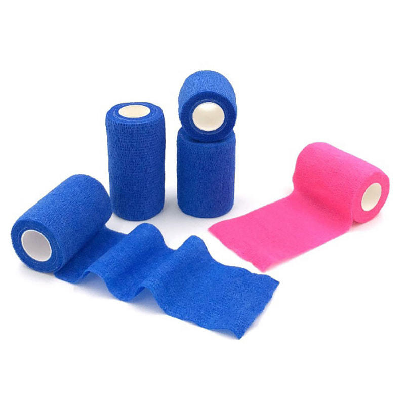 Reusable Elastic Cohesive Non Woven Sports Bandages 