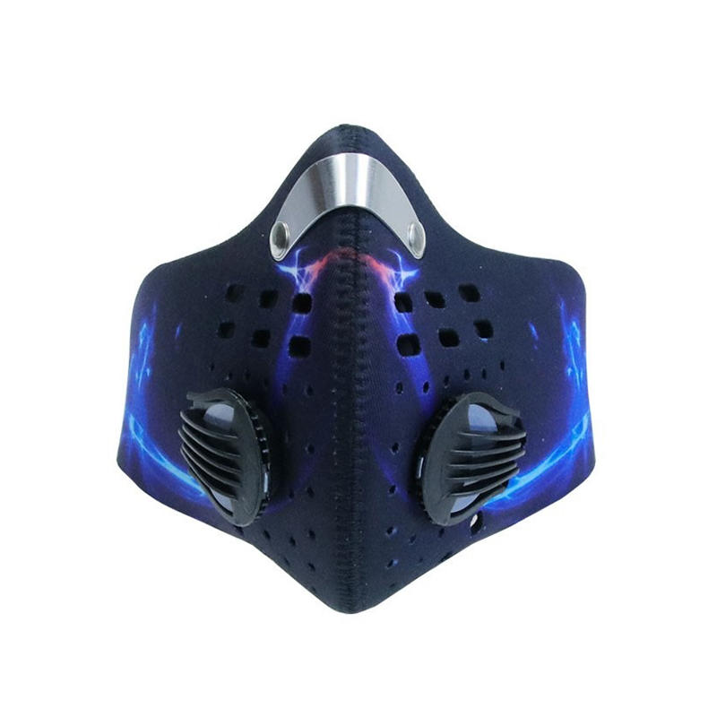 Adjustable Protective Dustproof Cycling Mask with Filters 