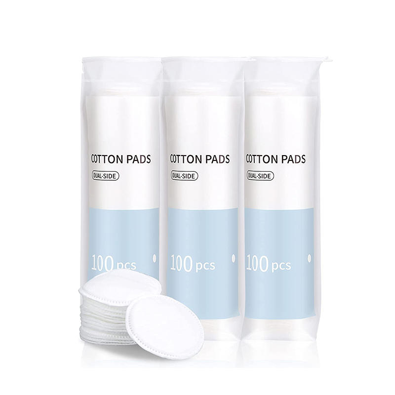 Hypoallergenic Lint Free Facial Makeup  Pure Cotton Pads 