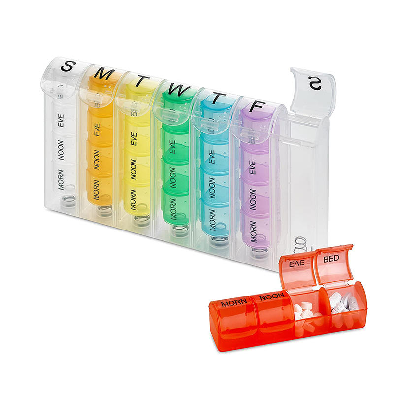 Exceptional Pop Up Weekly Pill Organizer for Fish Oil 