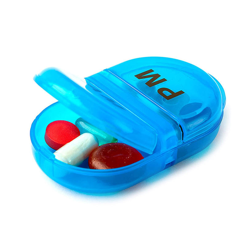Premium Mini Plastic Daily Pill Dispenser for Fish Oil 