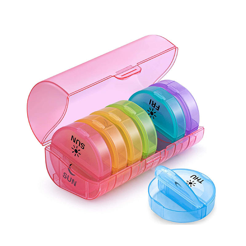 Giveaway Portable Plastic Daily Pill box 