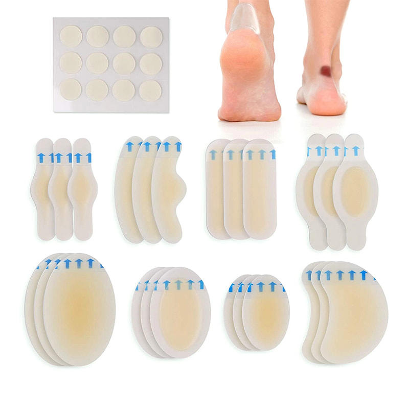Assorted Waterproof Adhesive Blister Hydrocolloid Plaster for Foot 