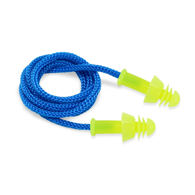 Equipment Protection and Safety Earplug Silicone Ear Plug Cords
