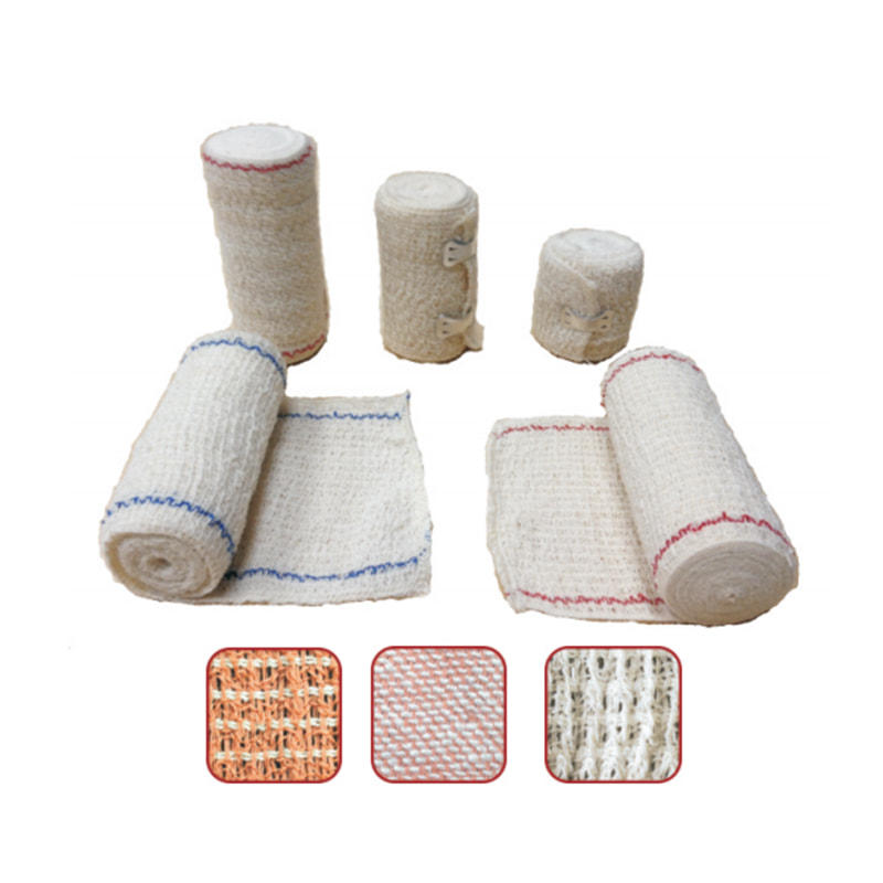  Cotton Crepe Spendex Bandage,Elastic Crepe Bandage With Aluminium Clip Or Elastic Clip