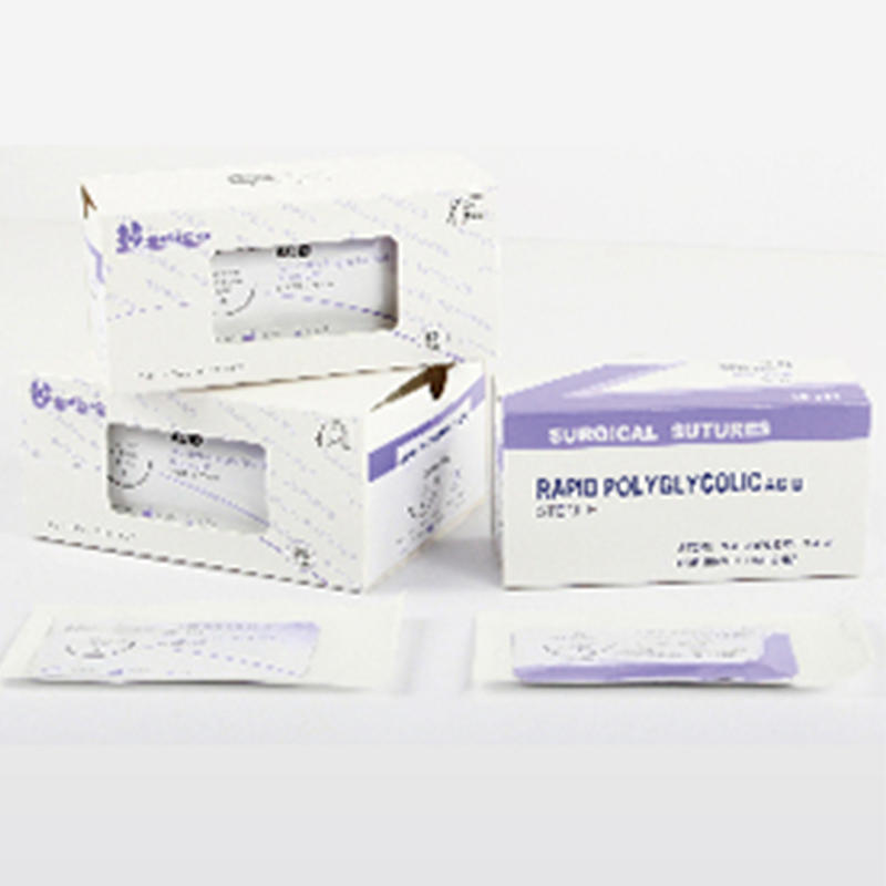 Absorbable Surgical Sutures RAPID POLYGLYCOLICACID (PGAR)