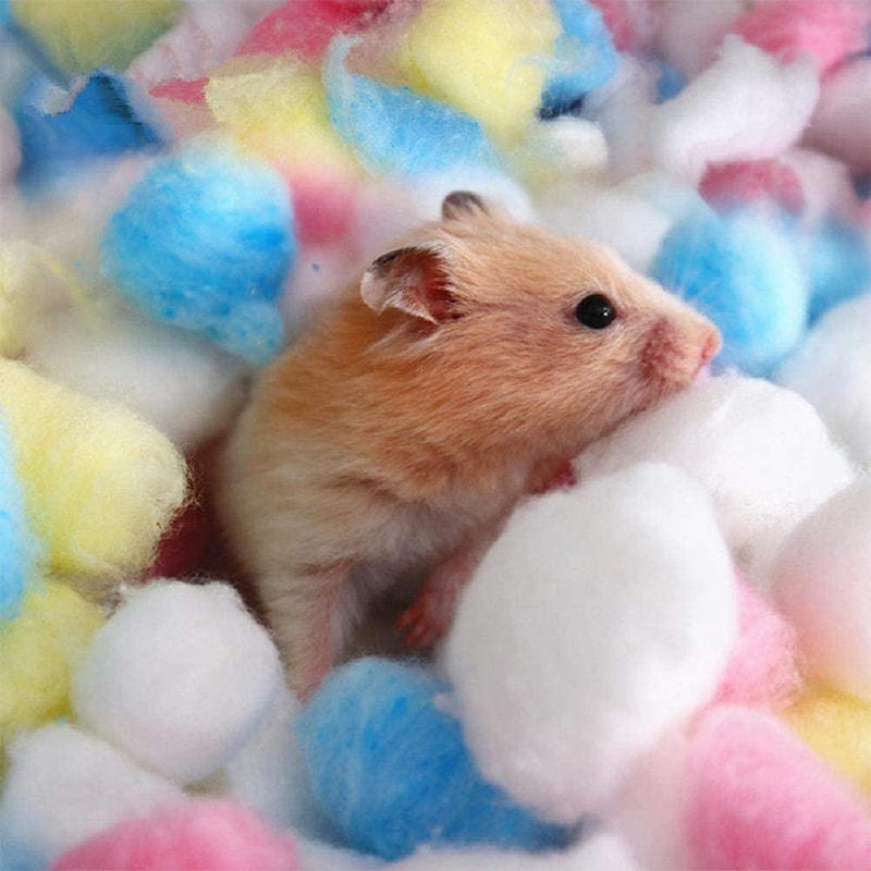 Disposable Colorful Stuffing Cotton Ball for Hamster