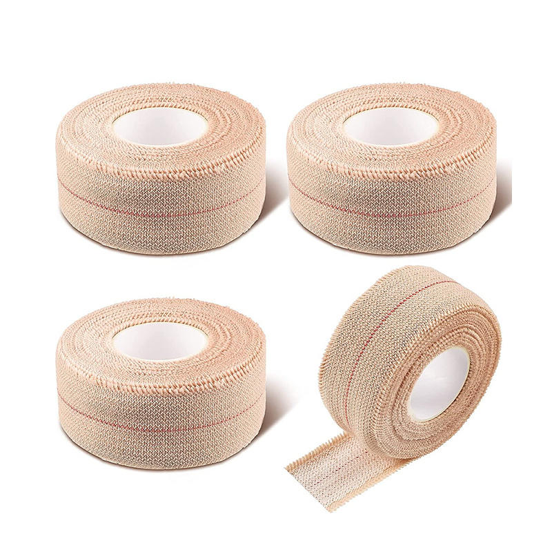 High Quality Breathable Athletic Beige Cotton Elastic Adhesive Bandage EAB
