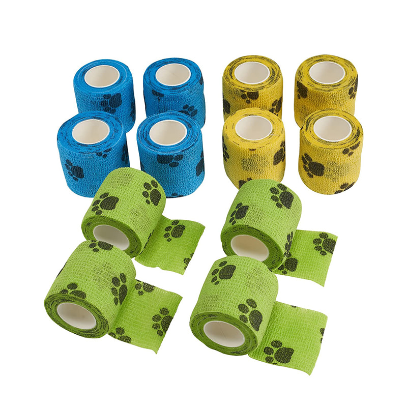 Premium Elastic Cohesive Cute Pet Cohesive Bandage