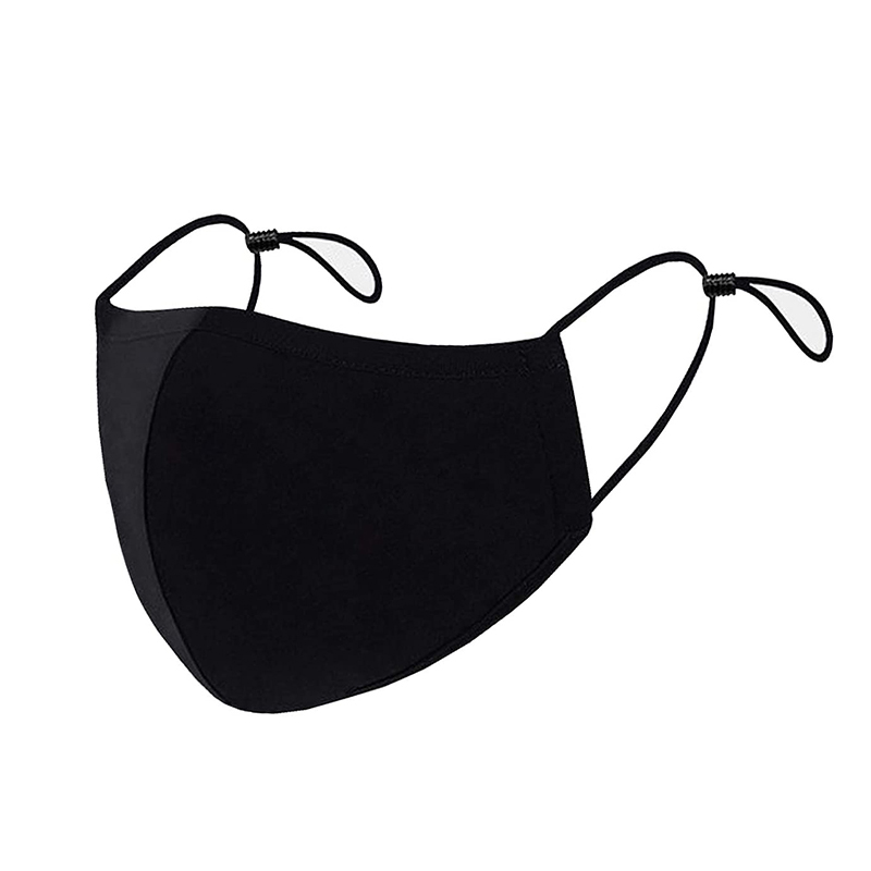 Unisex Adjustable Washable Cotton Mask with Earloops 