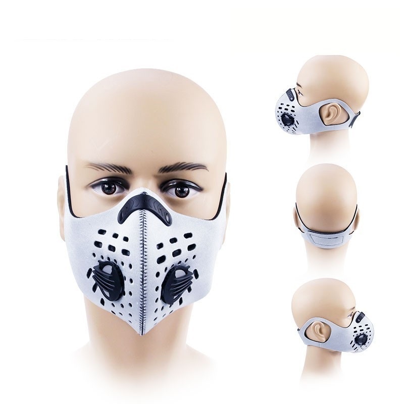 Winter Coldproof Windproof Cycling Mask With Filters And Valve