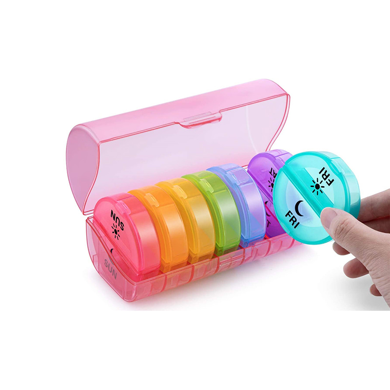 Giveaway Portable Plastic Daily Pill box 