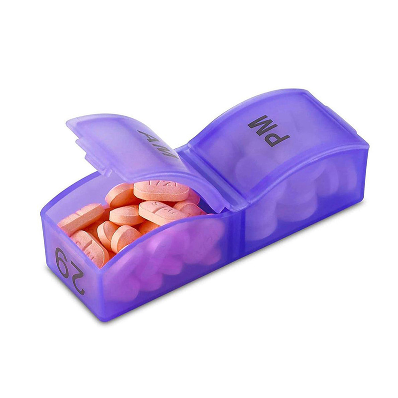 Reusable Monthly Weekly Daily Pill Dispenser for Travel 